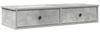 vidaXL Wandregal mit Schubladen Betongrau 100x37,5x19 cm Holzwerkstoff 859962 Bild 2