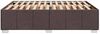 vidaXL Bettgestell ohne Matratze Dunkelbraun 140x200 cm Stoff 3284842 Bild 5