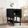 vidaXL Esstisch 122 x 80 x 76,5 cm Holzwerkstoff Schwarze Eiche 8006037 Bild 4