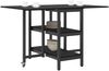 vidaXL Esstisch 122 x 80 x 76,5 cm Holzwerkstoff Schwarze Eiche 8006037 Bild 3