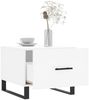 vidaXL Couchtisch Weiß 50x50x40 cm Holzwerkstoff 829444 Bild 4