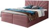 99rooms Lazzaro Boxspringbett Velours JASMINE Lila 140x200 cm Bild 4