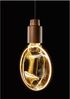 Dimmbare E27 LED Retro Vintage Nostalgie Filament Leuchtmittel Bernstein G188, E27, 4W, 190lm, 1800K Bild 2