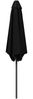 vidaXL Garten-Sonnenschirm 230x230 cm Polyester Rechtwinklig Schwarz 42036218 Bild 2