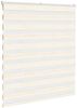 vidaXL Doppelrollo Marmorbeige 135x150cm Stoffbreite 130,9 cm Polyester 4014658 Bild 3