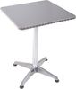 Stehtisch IVAR Quadratisch Alu-Gestell - Stahl Silberfarbig 110x60x60cm | Bistrotisch Stehtisch Bartisch Bild 3