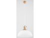 Alfa Alfa Eclat Pendelleuchte 60581.01 Pendelleuchte 1x60W E27 weiß/braun Bild 1