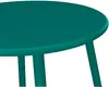 Vente-unique - MIRMANDE Gartensitzgruppe Metall Blau - B 50 cm x H 44,5 cm x L 50 cm Bild 4