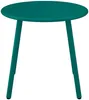 Vente-unique - MIRMANDE Gartensitzgruppe Metall Blau - B 50 cm x H 44,5 cm x L 50 cm Bild 3