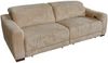 KAWOLA Big Sofa KIANA 3-Sitzer Funktionssofa Kopfstütze verstellbar Cord beige 80 x 110 x 227 cm Bild 3