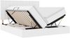 vidaXL Bett mit Stauraum und LED Reinweiß 200 x 200 cm Kunstleder 3372818 Bild 2