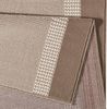 Kurzflor Teppich Läufer Band Creme Beige - 80x500x0,9cm Bild 3