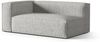 Micadoni Modul Nuria Groß 3-Sitzer Links Boucle Silber Bild 2