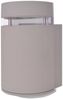vidaXL Outdoor halbzylindrische Wandleuchte grau Aluminium 42233 Bild 2