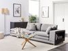 Beliani 'HEDEN' 2-Sitzer Sofa, Stoff grau, 197 x 86 x 81 cm Bild 3