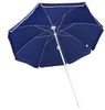 Marabellas Shop Sonnenschirm Strandschirm knickbar ca. 160 cm aus Polyester mit UV-Schutz und Mast, höhenverstellbar Bild 3