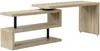 Vente-unique - NICEPHORE Büromöbel Holz, Platte Beige - B 60 cm x H 76 cm x L 140 cm200 cm Bild 4