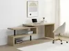 Vente-unique - NICEPHORE Büromöbel Holz, Platte Beige - B 60 cm x H 76 cm x L 140 cm200 cm Bild 3