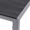 7tlg Alu Gartenmöbel Gartengarnitur Tisch 150x90cm Klappstuhl Textilen Bild 3