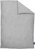 Hechter Paris Bettwäsche Satin 0061308 FEINE LÄNGSSTREIFEN, silber/grau, 1x 155x220 cm + 1x 80x80 cm Bild 2
