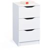 Kommode >WESTPHALEN< (BxHxT: 41x71x40 cm) in Weiss - 41x71x40 (BxHxT) Bild 2