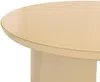 Vente-unique - DERLALI Couchtisch Holz, Platte Beige - B 90 cm x H 40,5 cm x L 90 cm Bild 3
