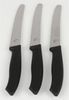 6x Frühstücksmesser 3er Set 21cm | Edelstahlmesser mit schwarzem Kunststoffgriff | Robuste Messer für Frühstück, Brot & Aufstriche Bild 4