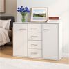 DUMOS Kommode für das Schlafzimmer/Wohnzimmer,Sideboard mit 4 Schubladen Bild 2