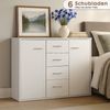 DUMOS Kommode für das Schlafzimmer/Wohnzimmer,Sideboard mit 4 Schubladen Bild 4