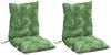 vidaXL Niedriglehner-Auflagen 2 Stk. Blattmuster Oxford-Gewebe 377728 Bild 3
