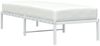 vidaXL Bettgestell Metall Weiß 80x200 cm 373664 Bild 3