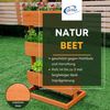 Coemo Vertikalbeet Hochbeet 3 Etagen inkl. Pflanzfolie 50x30x75 Bild 4