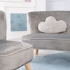 roba Bundle 'Lil Sofa' - Kindersofa - Kindersessel - Dekokissen Wolke - Grau Bild 3