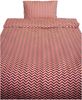 Bettwäsche 100% Baumwolle Jersey – Ganzjahresbettwäsche, Zick-Zack Design 135x200 cm Bild 3