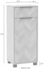 Schildmeyer Highboard Piazza 160510, Pistazie/Fischgräten Dekor, 40,3 x 33 x 90,9 cm Bild 4