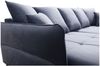 Ecksofa Schlafsofa Sofa SADIE Stoff Element Grau Ottomane Links Bild 5