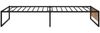 Bettgestell Schwarz Metall 90x200 cm [324813] Bild 4