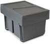 emuca 8199523 Abfallsorter 30 (2x15) Liter Abfallvolumen mit Handauszug / Müllbehälter Bild 3