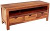 Fernsehtisch Amba 120x50x45 aus indischem Sheesham-Massivholz Bild 2