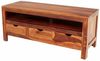 Fernsehtisch Amba 120x50x45 aus indischem Sheesham-Massivholz Bild 3