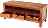 Fernsehtisch Amba 120x50x45 aus indischem Sheesham-Massivholz Bild 4