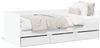 vidaXL Tagesbett mit Schubladen ohne Matratze Weiß 90x190 cm 3280825 Bild 2