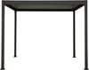 LECO Lamellenpergola BASIC, Aluminiumgestell und Stahl-Lamellen anthrazit, 3x3 m Bild 2