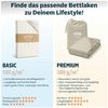 OTTO home Spannbettlaken Cremona, BASIC und PREMIUM Qualität, mit Elasthan, Baumwolle, Jersey (180 g/m), Gummizug: rundum, (1 Stück), Jersey Bettlaken ab Größe 90x200 cm, Strapazierfähig und langlebig Bild 2