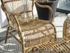 Gartensessel Vallda mit Armlehne aus Rattan, Boho Stil, natur, ideal für Outdoor Bild 3