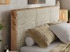 Premium Polsterbett LERIO CLASSIC 160 x 200 cm mit Stauraum, gepolstertem Kopfteil, Gasdruckfedern & Lattenrost - Modernes Design, Inkl. Lattenrost - Beige Strukture Bild 4