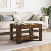 LED-Couchtisch, Sofatisch Räuchereiche 73x53x45 cm Holzwerkstoff Bild 4
