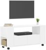 vidaXL TV-Schrank Weiß 102x34,5x43 cm Holzwerkstoff 833742 Bild 3