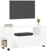 vidaXL TV-Schrank Weiß 102x34,5x43 cm Holzwerkstoff 833742 Bild 4