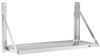 Royal Catering Hängeregal Wandbord klappbar 40 kg Wandregal 80x30 cm Edelstahl Küchenregal Bild 4